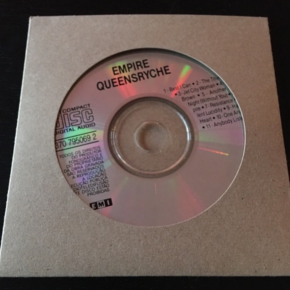 QUEENSRYCHE EMPIRE CD 11 TRACKS 1990 audio - Picture 2 of 3